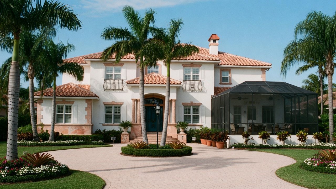 Large Florida house.